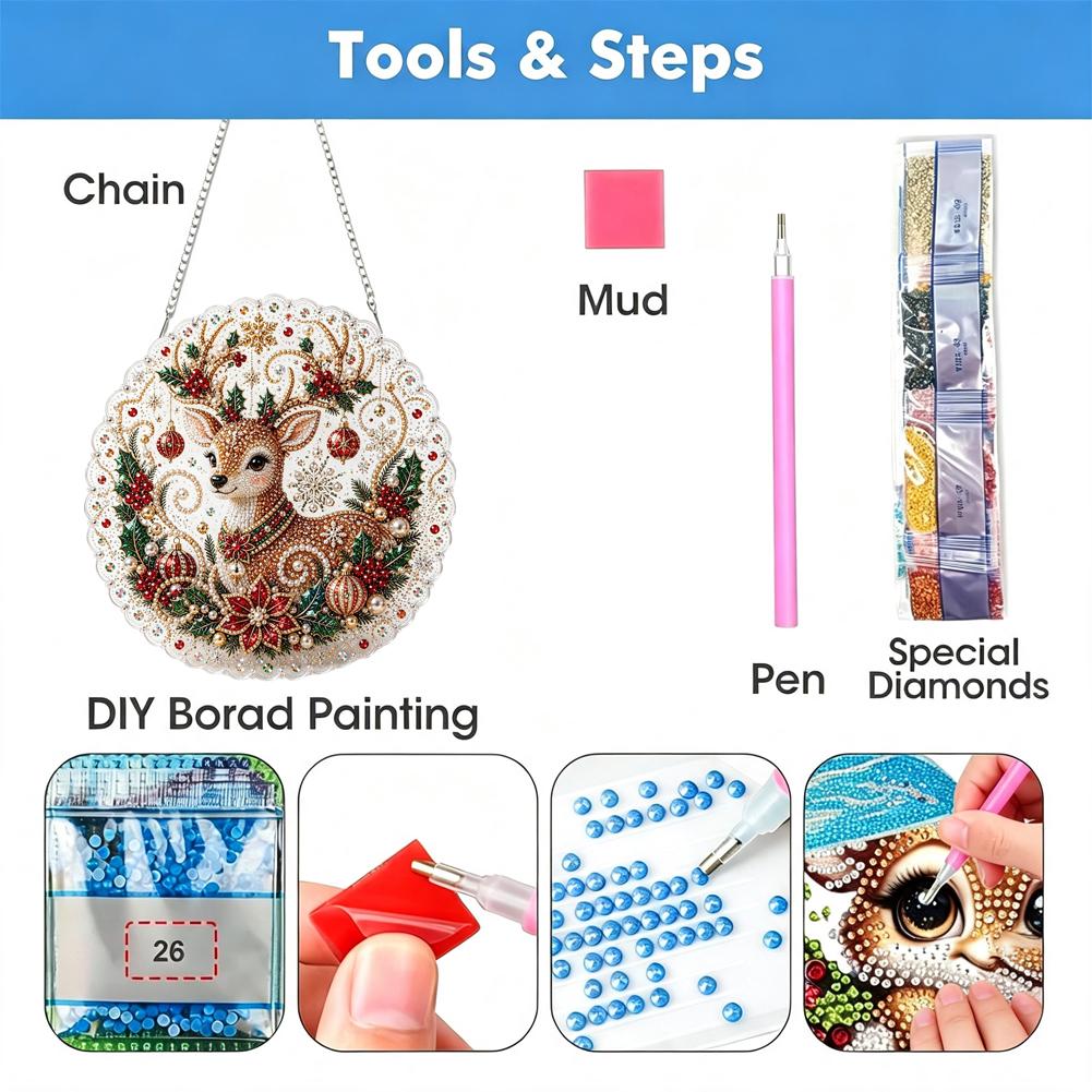 Kit de pintura de diamantes de - Pearl Trim Chain reseña y precio