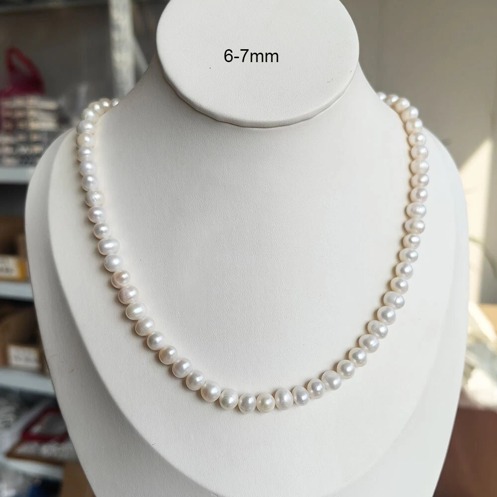 Collar de Perlas Naturales Ako - Pearl Trim Chain reseña y precio