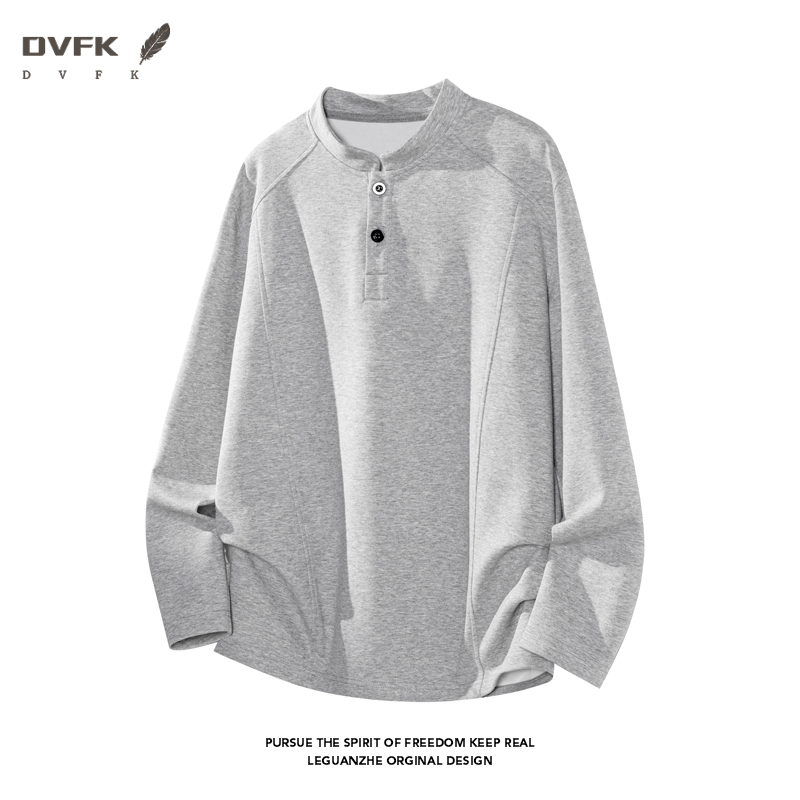 Camiseta Henley de Manga Larga - Embellish Knit reseña y precio