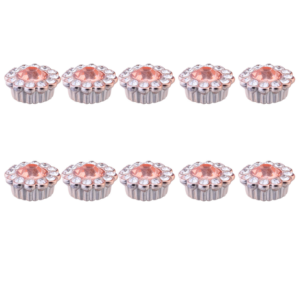 50 piezas de adornos de flores - Embellishment Glue Craft reseña y precio