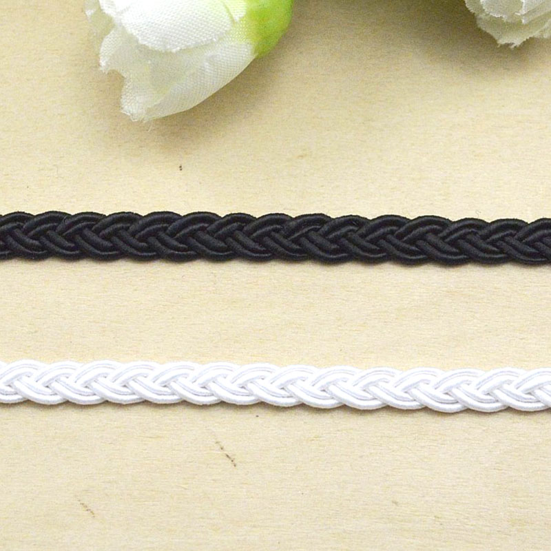 Cordón Trenzado Blanco y Negro - Cord Trim Twisted reseña y precio