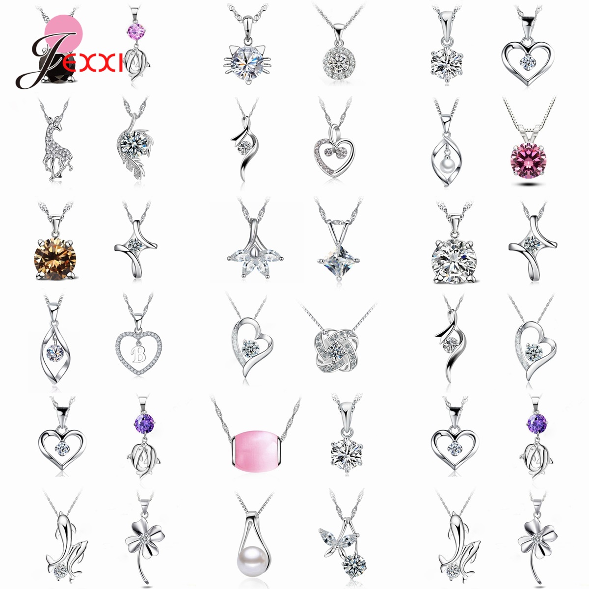 4 unids/lote joyería de plata  - Pearl Trim Chain reseña y precio